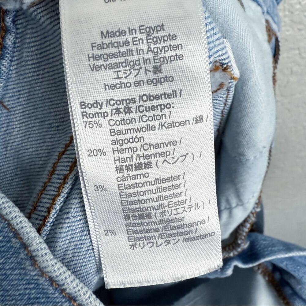 Madewell Perfect Vintage Jean Alderton Wash (Light Blue) 26 Classic Straight EUC - Picture 9 of 10